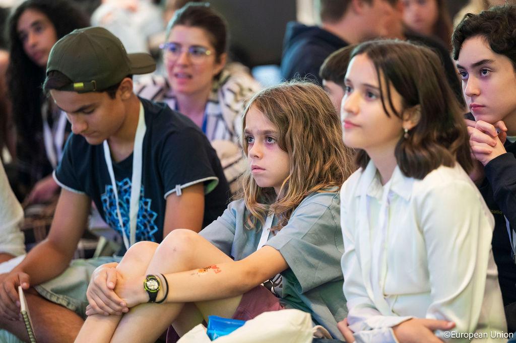 A group of children of different ages