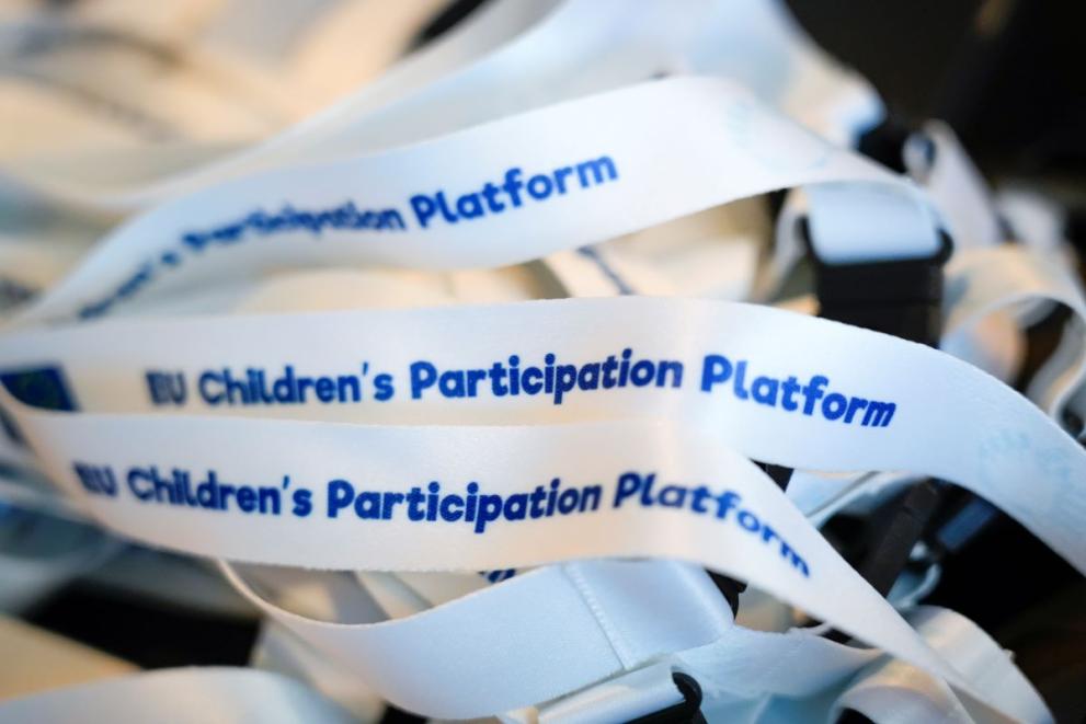 Lots of name tags for a Platform event